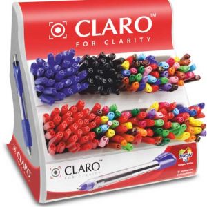 Présentoir 490 stylos à Bille Trion translucide CLARO